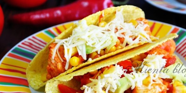 tacooo e1351951754458 - Tacos z kurczakiem i kukurydzą