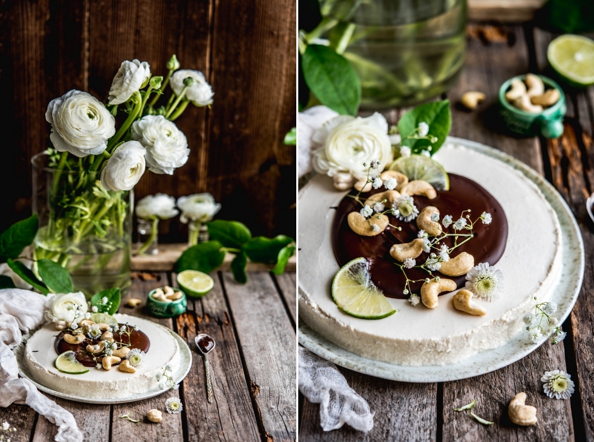 limonkowe ciasto z nerkowcow weganski sernik fotograf zywnosci tarnobrzeg fotografia kulinarna sandomierz 10 - Limonkowe ciasto z nerkowców | Wegański sernik na zimno