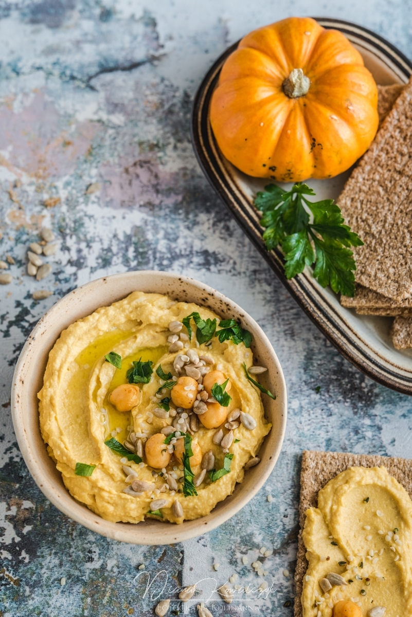 hummus dyniowy z lekkim pieczywem sonko 4 - Hummus dyniowy z lekkim pieczywem
