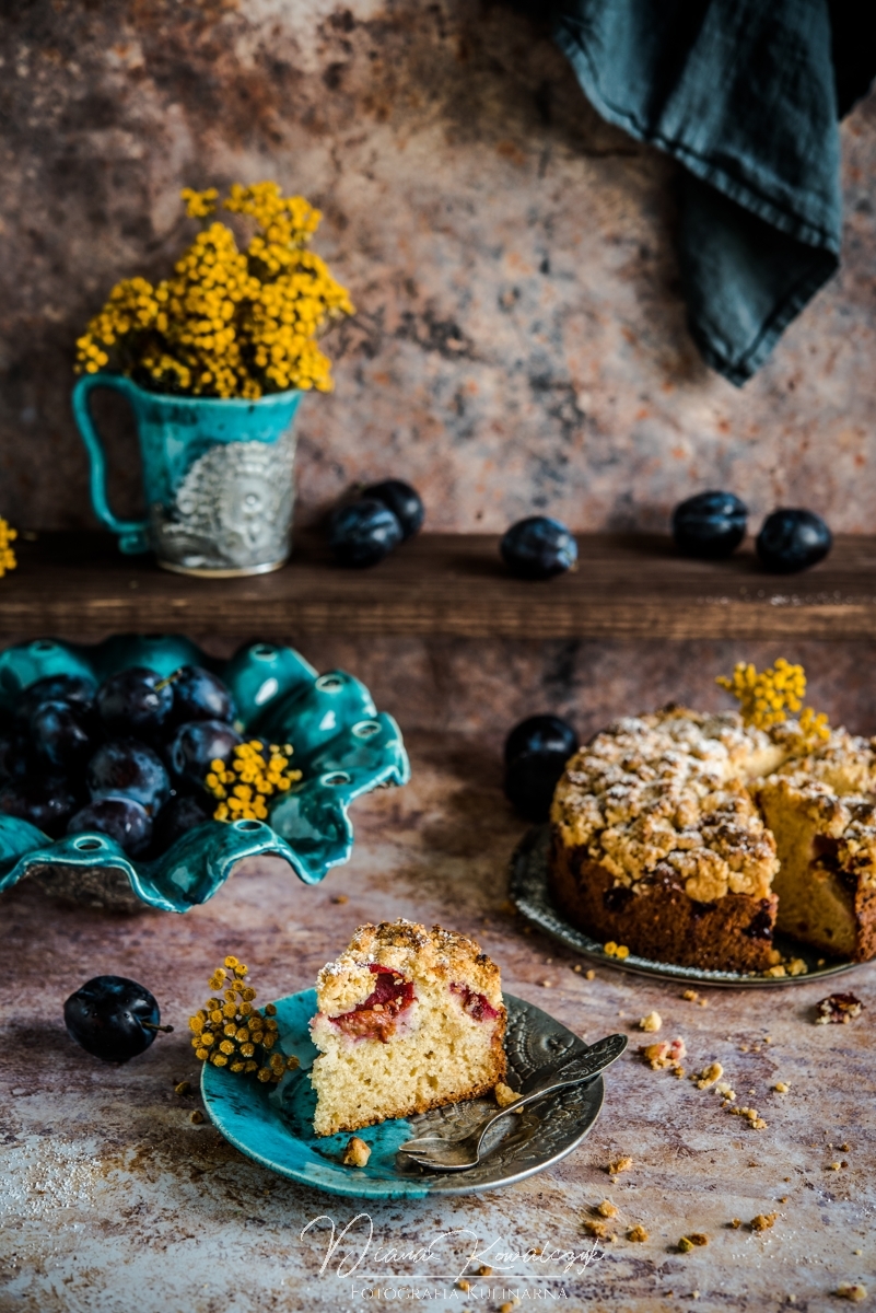 proste ciasto ze sliwkami i kruszonka przepis studio fotografii kulinarnej podkarpacie sandomierz rzeszow 3 - Proste ciasto ze śliwkami i cynamonową kruszonką