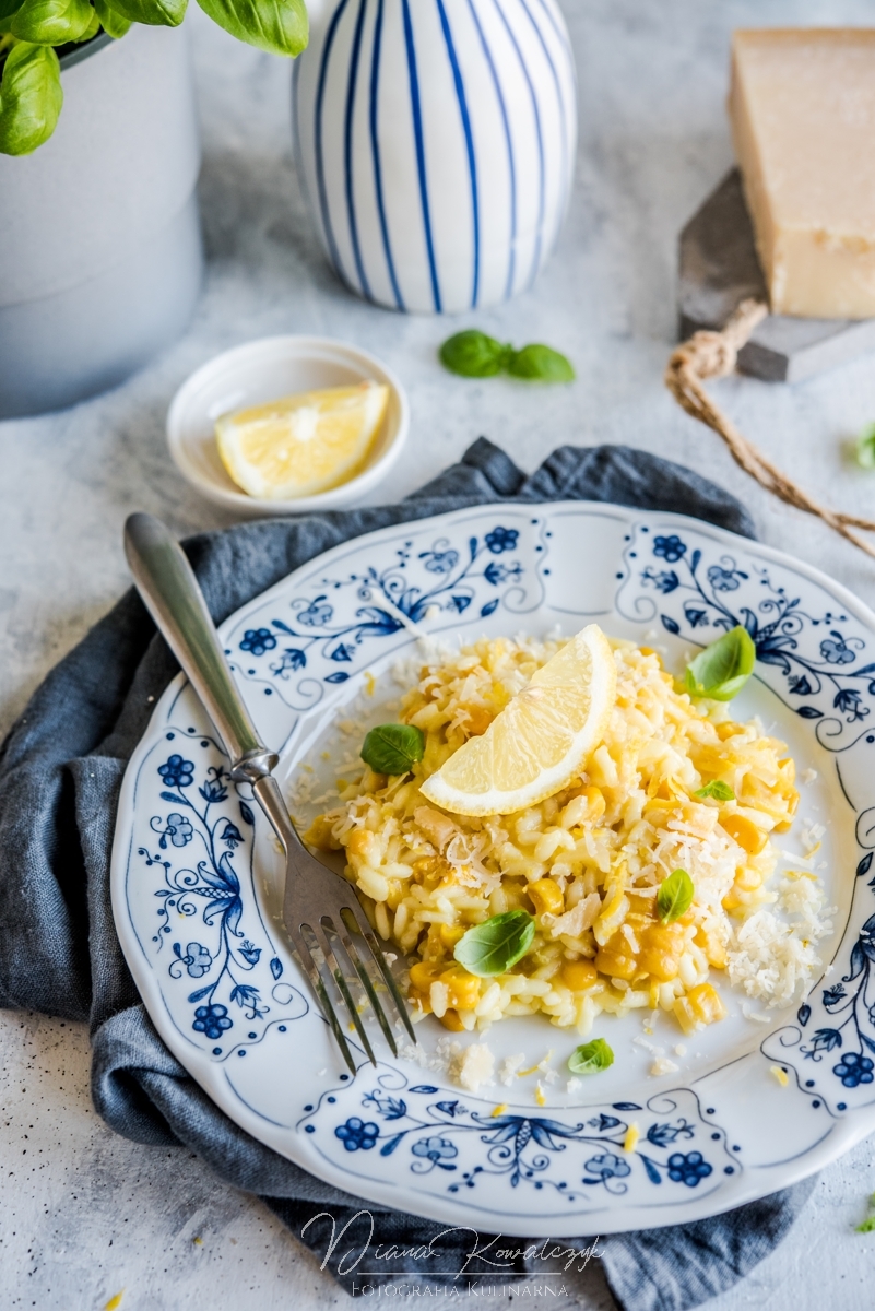 cytrynowe risotto z kurkuma i kukurydza 6 - Cytrynowe risotto z kurkumą i kukurydzą