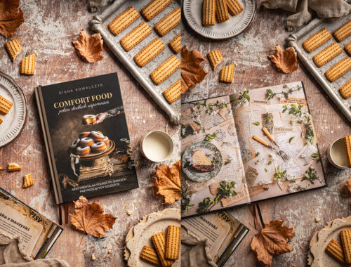 "Comfort food pełen słodkich wspomnień" - Diana Kowalczyk | Opinie - (mienta) comfort food pelen slodkich wspomnien ksiazka kucharska 500x380 - "Comfort food pełen słodkich wspomnień" - Diana Kowalczyk | Opinie